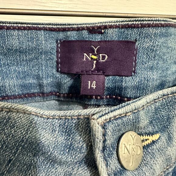 NYDJ BOOTCUT BOHO POCKETS SIZE 14 32x32 - Picture 3 of 9